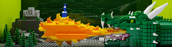 THE LEGO MOVIE ON ART OF THE TITLE